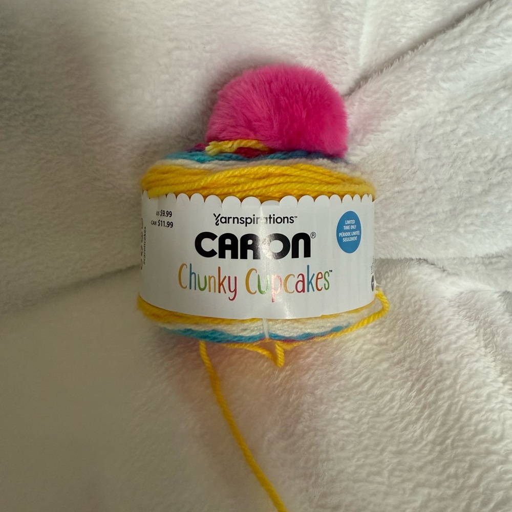 Caron Chunky Cupcakes Beanie Yarn Kit